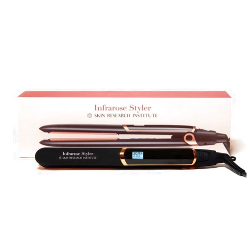 Skin Research Institute Infrarose Styler, Hair Iron, 1 Count, Tourmaline, Hair Styling, Shine Enhancing, Curling