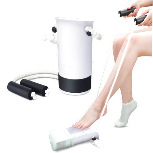 Milifox Sock Aid Device Sock Helper with Foam Handle Assistant Device no Bending for Putting on Helper Tool for Elderly Disability Pregnant Patients