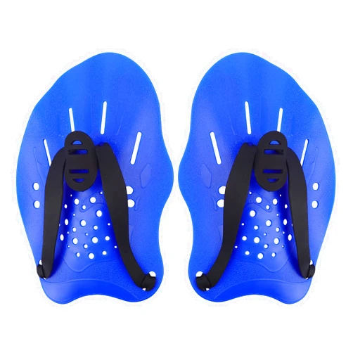 HacoFlash Swim Paddles Hand, Swim Paddles for Lap Swimming - Swim Hand Paddles with Adjustable Straps, Swimming Equipment for Women Men Children (1 Pair)