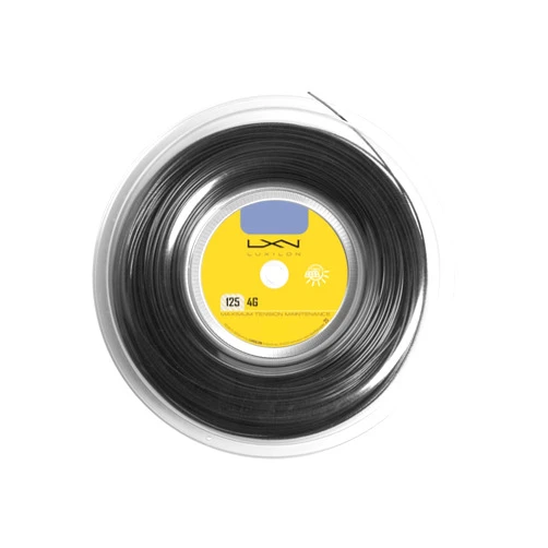 Just Tennis San Diego Luxilon 4G Tennis String Reel 200m (Soft, Black, Desert Bronze)