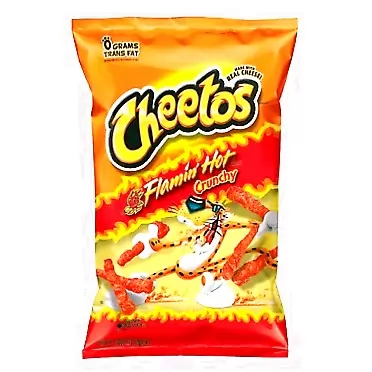 Cheetos Flamin' Hot Crunchy 2.0 oz (Pack of 5)