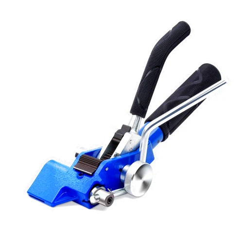 Knoweasy Stainless Steel Zip Cable Tie Gun Tool Tensioner, Banding Tool for Strapping, Fastening and Cutting, Special Band Strap Belt Tensioner for Stainless Steel Banding, Cable Ties