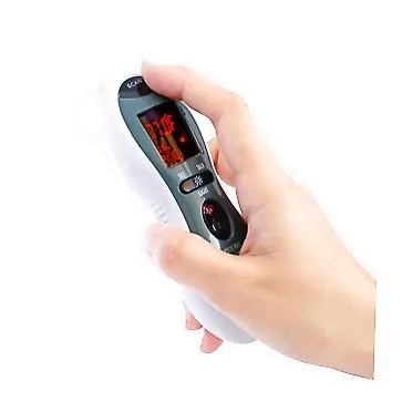 Mobi Ultra Pulse Ear and Forehead Talking Digital Thermometer with Pulse Rate Monitor, Flashlight, Ear Thermometer, Forehead Thermometer, Fever Thermometer, HSA Eligible/Approved