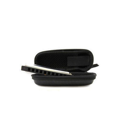 CASEMATIX Harmonica Carrying Case Compatible with Hohner Harmonicas, Lee Oskar, Marine Band, Swan Instruments and More - Includes Case Only