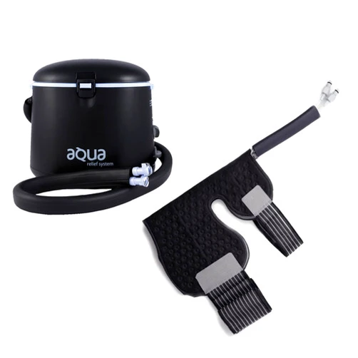 M PAIN MANAGEMENT TECHNOLOGIES Cold Water Therapy and Hot Water Therapy System - Circulating Personal Heat/Cooling Device by Aqua Relief (ARS w/Shoulder Pad)