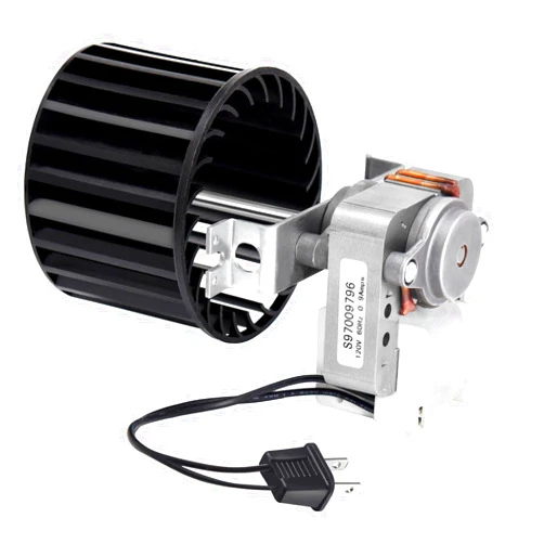 Hiorucet S97009796 Bathroom Fan Motor Blower Assembly Compatible with Broan Nutone Bulb Heaters 162-E、G、J、K、L、M and 164-E、G、J、K、L、M, Replaces 99080351, S97009796B, S97009758, 9417DN-R01, 9417DN-R02