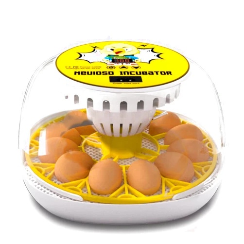 Meuiosd Egg Incubator for Hatching Chicks, 12-24 Egg Incubators with Auto Turning, Automatic Water Top-up, Fahrenheit Display, 360° View Poultry Incubator for Hatching Chicken Duck Quail Parrot