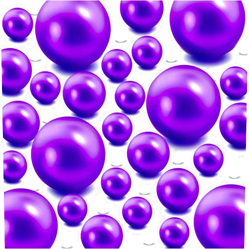 Z-synka 120 Pieces Floating NO Hole Pearls and 500 Pieces Transparent Water Gels,Pearl Beads Purple Floating Beads for Vases Floating Candles Home Weddings Table Centerpieces Party Decor(10mm,14mm,20mm)Purple