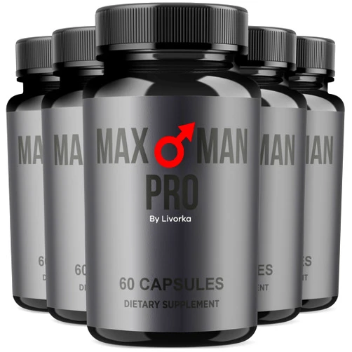 LIVORKA (5 Pack) Max Man Pro Pills, Max Man Capsule, MaxMan Pro Pills, MaxMan, Max Man Pro Capsules, MaxMan Pro Formula, MaxMan Tablets Capsule, Max Man Pills, MaxMan Pro Capsule 300 Capsules For 5 Months