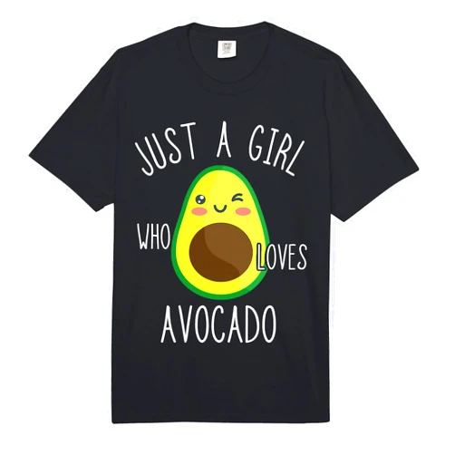 Lustige Avocado Früchte Liebhaber Avocado Girls Sweet Avocado Fruit Lovers Summer Fruit Comfort Colors Adult Heavyweight T-Shirt
