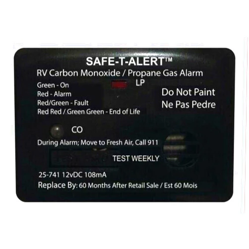 Soikoi 25-741-BL Safee-T-Alert Carbon Monoxidee Propanee Leak Detector