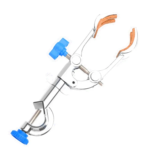 Stonylab 4-Prong Swivel Clamp with Directional Adjustment, Sturdy, Single Adjust, 360 Degree Swivel Clamp with Boss Head for Laboratory Use