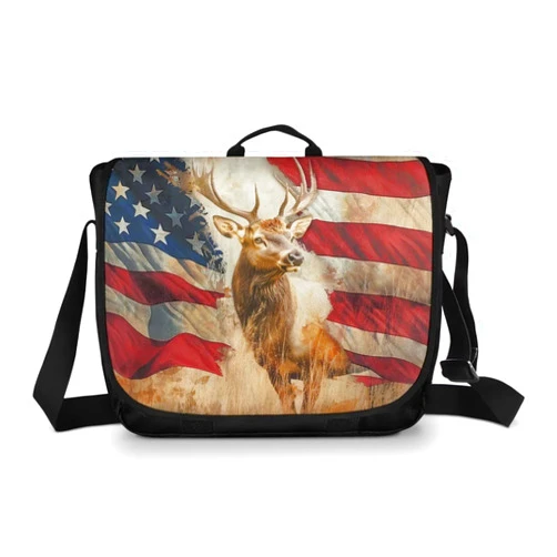 Entornuest Women Vintage Flap Crossbody Bag Classic Large Messenger Bag Travel Shoulder Handbag Men Portable Laptop Satchel