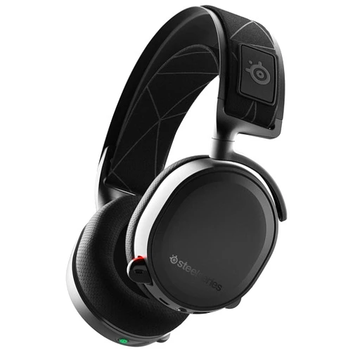SteelSeries Arctis 7 Black Over the Ear Wireless Gaming Headset - PC - 61463 (Renewed)