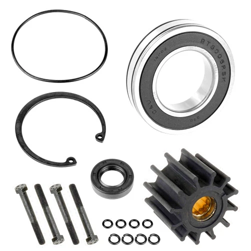 Caltric 3812519 21212799 Water Pump Kit Compatible with Volvo Penta 4.3L 5.0L 5.7L V8 V6 Gl Gxi Gi