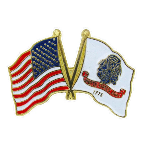 US Flag Store US and Army Lapel Pin Flag