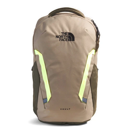 THE NORTH FACE Vault Everyday Laptop Backpack - PFAS Free, Cavern Grey/New Taupe Green, One Size
