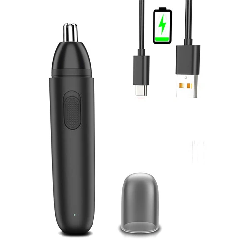 BAFOME Nose Hair Trimmer, Nose and Ear Hair Trimmer, Washable Protection, Nose and Ear Hair Trimmer, Rechargeable Hair Clipper for Men and Women