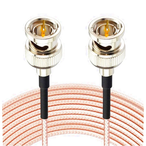 Superbat 3G/HD SDI Cable 5ft BNC Cable 75 Ohm RG179 Jumper for Cameras and Video Equipment，Supports HD-SDI/3G-SDI/4K/8K，SDI Video Cable (Straight,1Pcs)