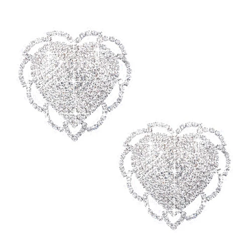 CheerHP Rhinestone Pasties Covers Pasty - Diamond Crystal Reusable Tassel Stickers Gift Christmas Petal