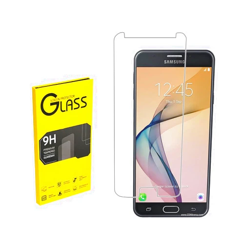 HYGAMOCC Screen Protector for Samsung Galaxy J7 2017 /J7 Prime J7 Sky Pro/SM-J727A J727U J727T Tempered Glass Protective Film HD Case Friendly Easy Installation Anti Scratch Bubble Free，9H Hardness(1 Pack)