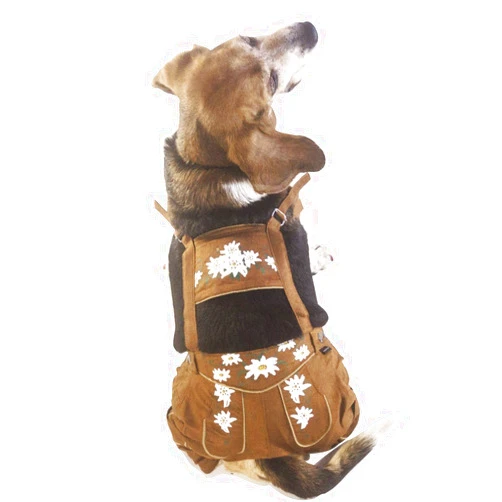 EINSZWEIDOG Oktoberfest German Dog Lederhosen, Multiple Sizes (8XL)