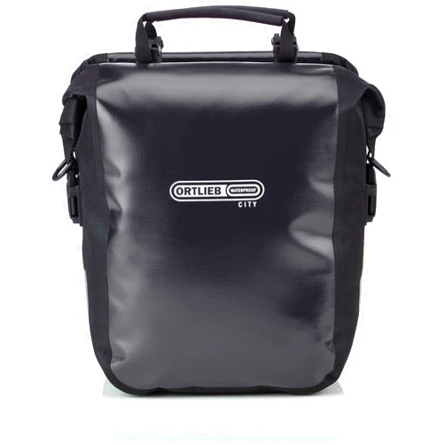 Ortlieb Front-Roller City Front Pannier: Black
