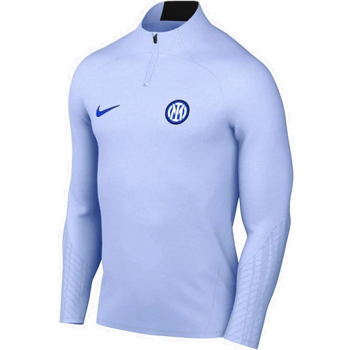 Nike 2023-2024 Inter Milan Strike Training Top (Light Marine) Blue