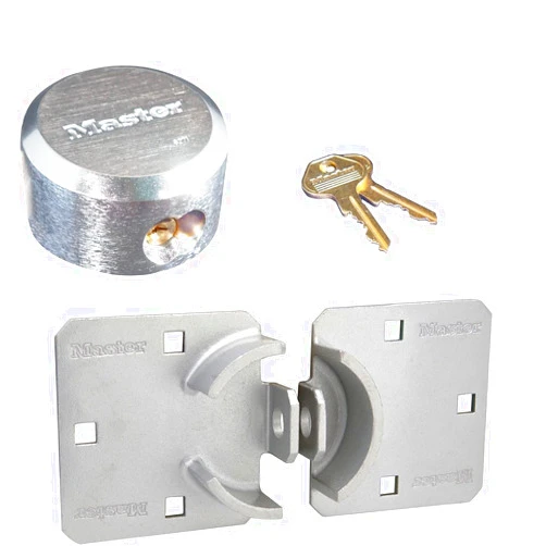 Master Lock - Hasp/Hidden Shackle Lock Combo 770-6271N w/BumpStop Technology