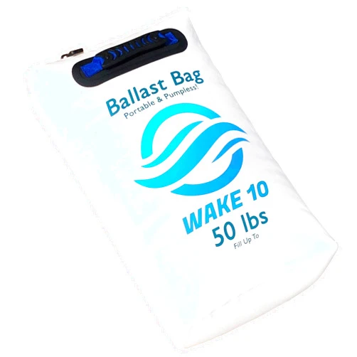 WAKE 10 Boat Ballast Bag - Portable and Pumpless - 50 lb. - Wakesurfing and Wakeboarding
