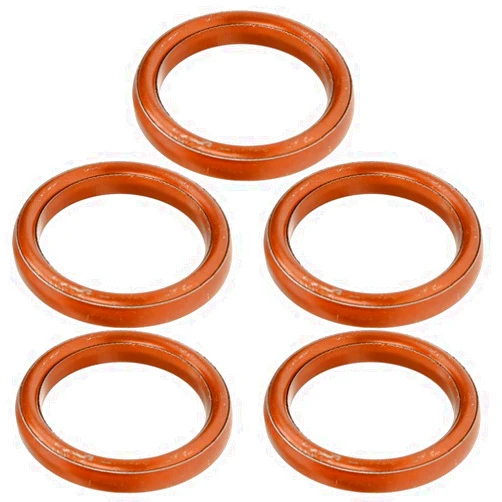 HIAORS Pit Dirt Bike Exhaust Crush Gasket 50cc 110cc 125cc 140cc 150cc 160cc 32x24.5mm Parts 5pcs