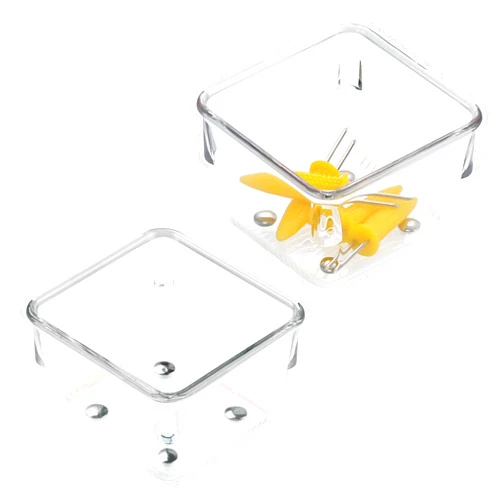 InterDesign iDesign Linus Plastic Drawer Organizer, Storage Container for Vanity, Bathroom, Kitchen Drawers, 3