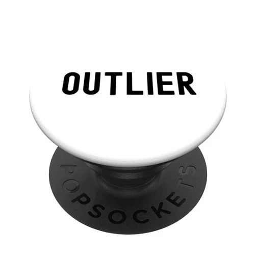 Math Geek, Math Club, Mathematics Lover, Big Data Outlier - Funny Statistics, Statistics Humor, Funny Math PopSockets Swappable PopGrip
