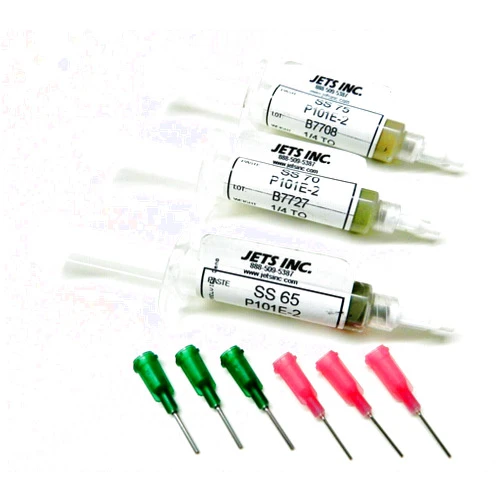 JTS Silver Solder Paste Soft, Medium & Hard 1/4 Toz. Syringe Soldering Paste Made in USA