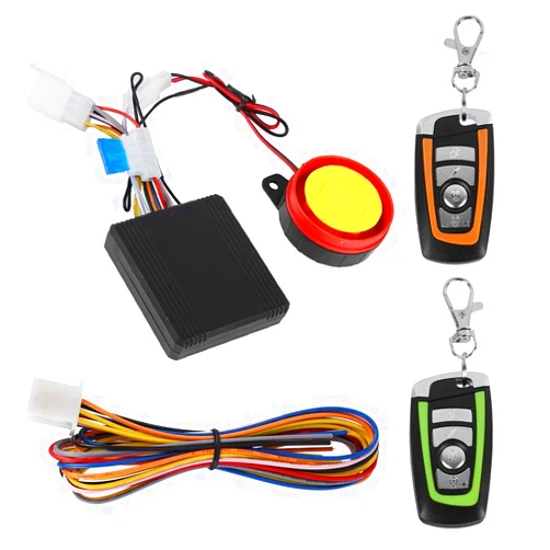 Tangxi Motorcycle Alarm System,Tangxi 12V Motorcycle Anti theft with Remote Control,125ddB Super sound& Flashing Lights Warning,5 Sensitivity Levels,Adjustable Universal for Most 12V motorcycles