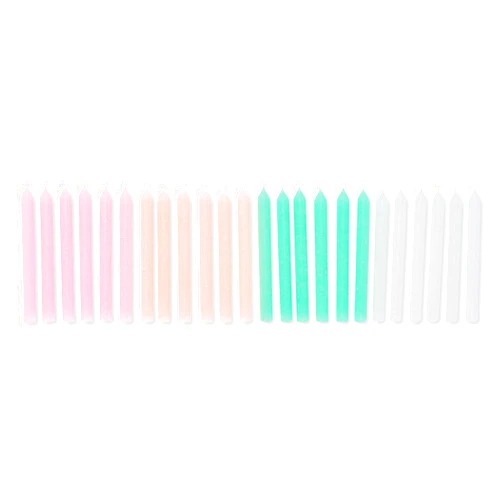 Papyrus Birthday Candles, Pastel (24-Count)
