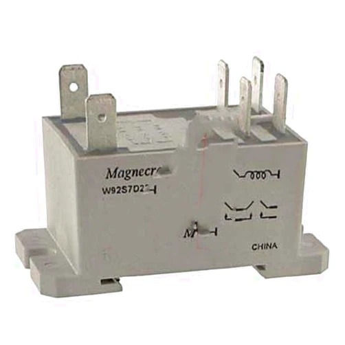 Schneider Electric/legacy Relay Power Relay, 120Vac, 30A, Dpst-No, Panel - 92S7A22D-120
