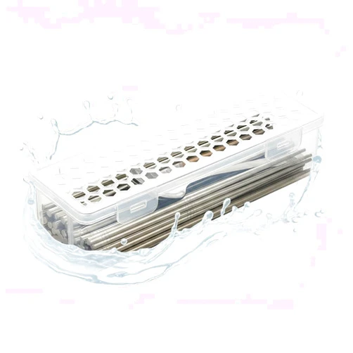 Keiwhsly Dishwasher Basket for Small Items, Dishwasher Silverware Holder for Chopstick, Knives, Scoops, Ideal for Small Utensils for Washing, Drying, or Storing (Rectangular)