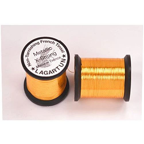 Lagartun Non-Tarnishing Metallic Oval Tinsel