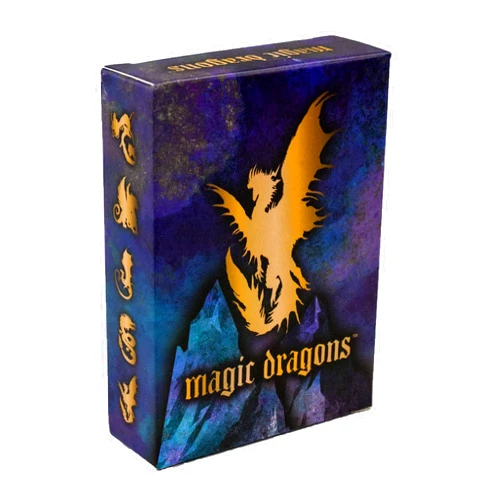 Sweet Bros Games Magic Dragons Card Game - New! - Trick-Taking, Card-Capture Family-Friendly Dragon Game | Fun Card Games for Adults, Teens & Kids | 2-5 Players | 9+