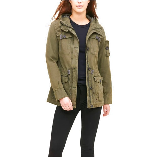 Levi's Women's Lightweight Cotton Military Jacket (Standard & Plus Sizes)