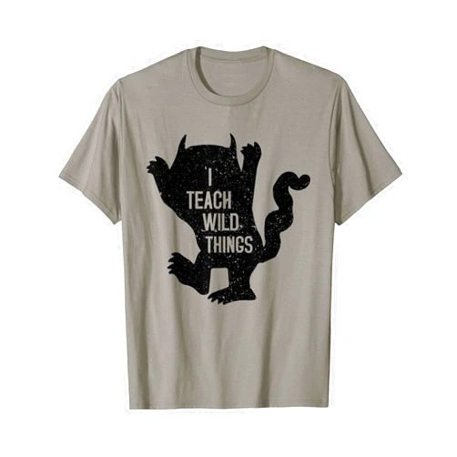 I Teach Wild Things outfits Teacherlife Halloween Monster teachers I Teach Wild Things T-Shirt