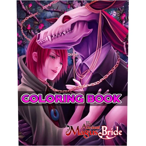 Jeanne Lefevre The Ancient Magus Bride Coloring Book: A Fabulous Coloring Book For Fans of All Ages With Several Images Of The Ancient Magus Bride. One Of The Best Ways To Relax And Enjoy Coloring Fun.