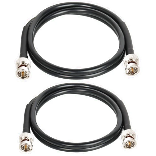 XRDS -RF 12G SDI Cable 3FT 2PCS, SDI Video Cable 3G/6G/12G 75ohm BNC Male Cable Supports HD-SDI/3G/6G-SDI/4K for Video Security Camera SDI Converter