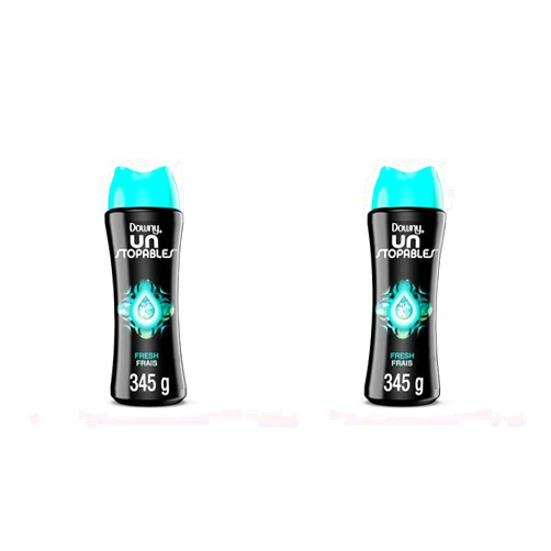 Downy Unstopables In-Wash Laundry Scent Booster Beads, Fresh, 12.2 oz (Pack of 2)