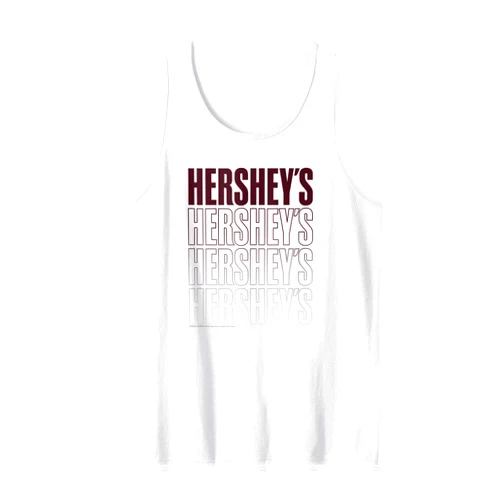 Hershey's Logo Stacked Text Tank Top