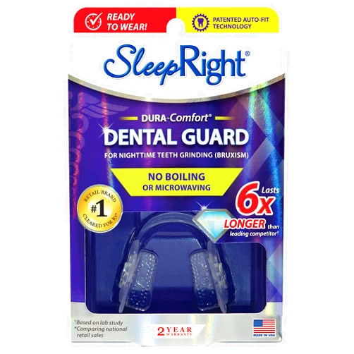 SleepRight Dura-Comfort Dental Guard – Mouth Guard To Prevent Teeth Grinding