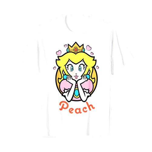 Nintendo Super Mario Princess Peach Portrait T-Shirt