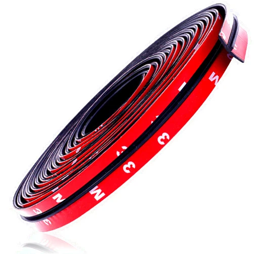 Syihah Car Weather Stripping Automotive Rubber Weather Draft Seal Strip Universal for Door Window Automotive Edge Weatherproof Seal T Shape Sunroof Seal Cover Leak Sound Proofing (19.7Ft/6M)