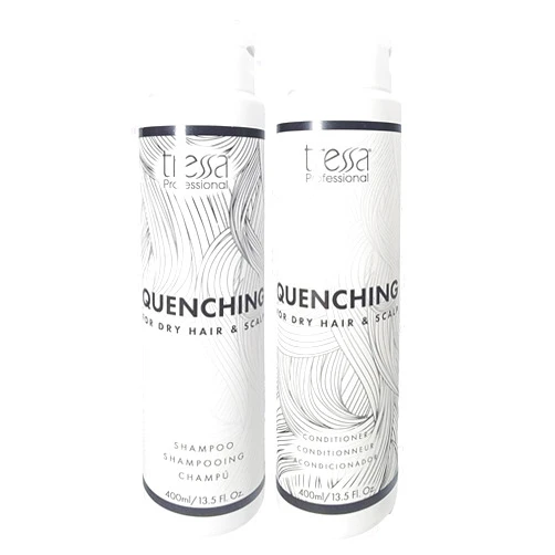 Tressa Professional Quenching Color Safe Formula, Removes Dulling Deposits & Product Build Up, Brightens Dry, Highlighted, Bleached & Dry Hair. For All Hair Type, 13.5 Fl Oz DUO